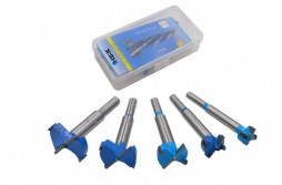 5 pcs Carbide Tipped Forstner Drill Bits Set