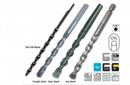 Straight Shank masonry drill bit