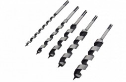 Wood Auger Drill Bit Set 5pcs Hex Shank 6-14mm