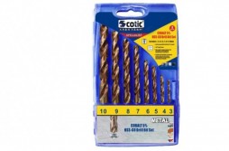 Cobalt HSS Twist Drill Set 8Pcs