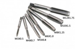 8pcs  Machine Hand Screw Taps Set