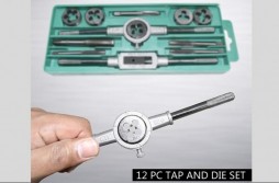 HSS Taps & Dies Combination Sets 12-Piece