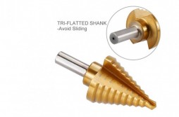 Titanium Step Drill Bit