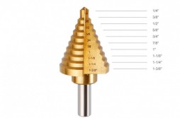 Titanium Step Drill Bit