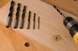 Brad Point Wood Drill Bit Set 8pcs